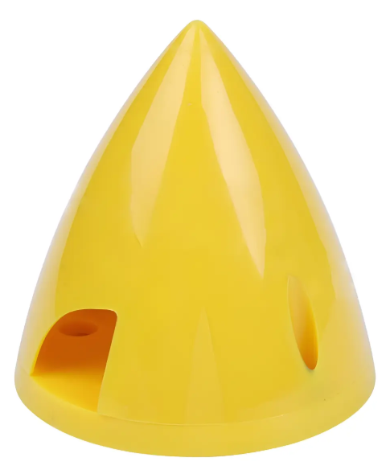 Spinner 70 mm cor amarelo